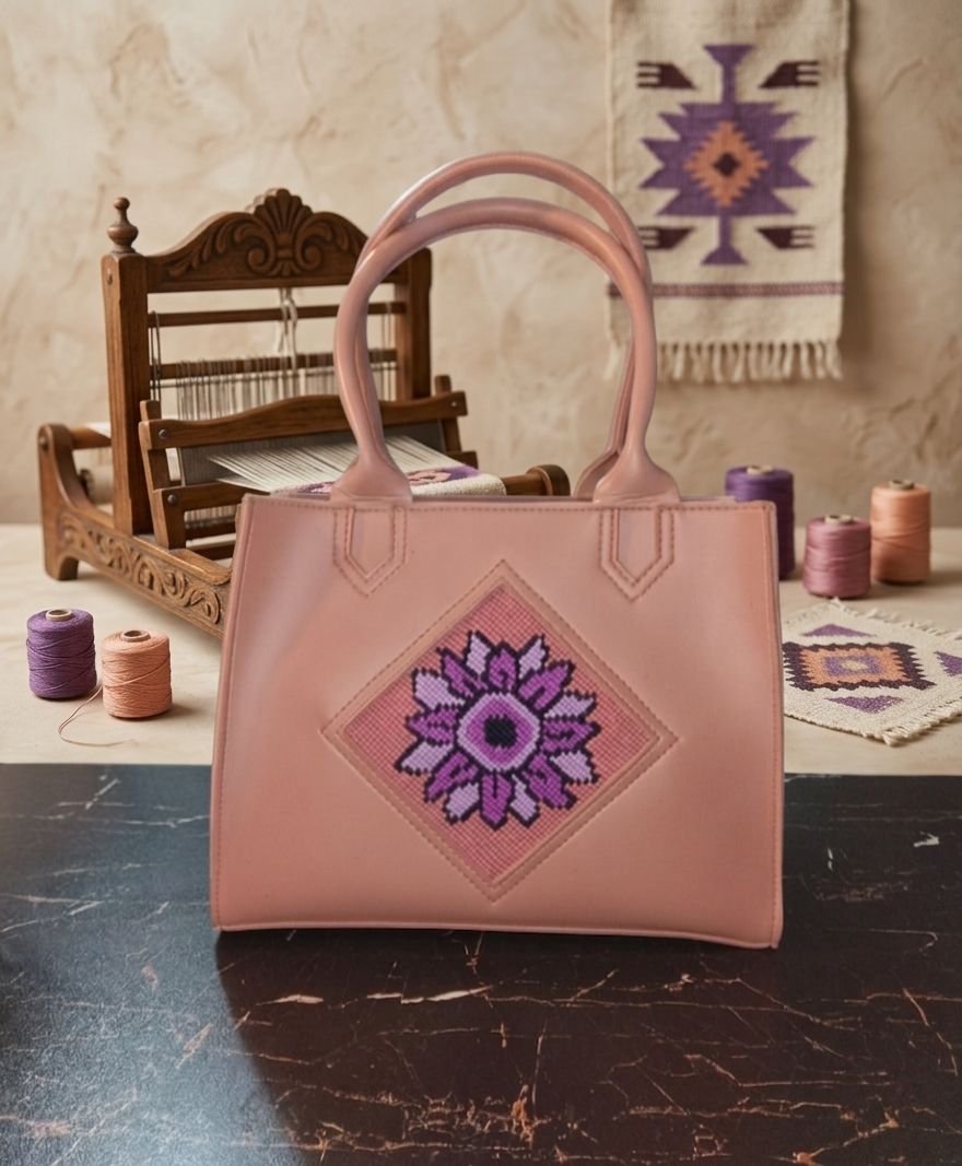 Chic Pink Crossbody Bag