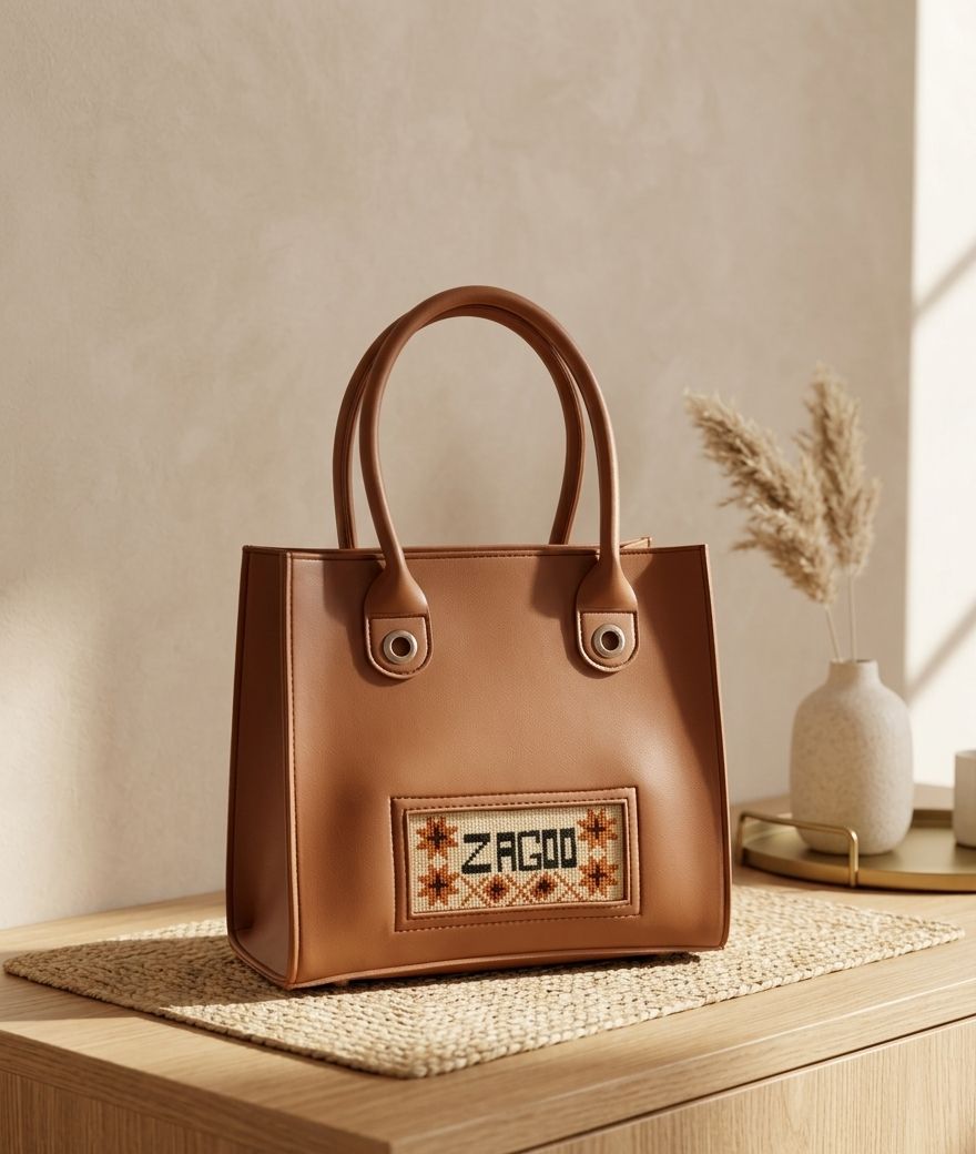 Premium Tan Handbag